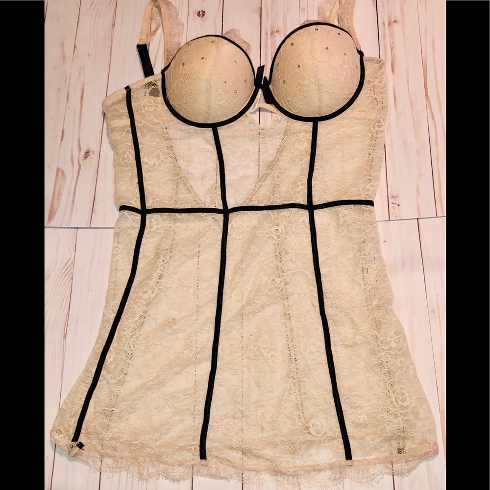 Ashley Stewart Lace Chemise